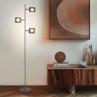 Tree 60" Modern LED Floor Lamp with Adjustable Heads
