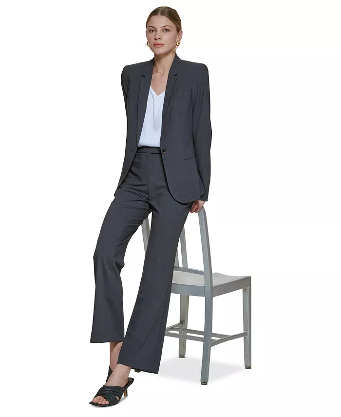 One-Button Blazer - thumbnail 4