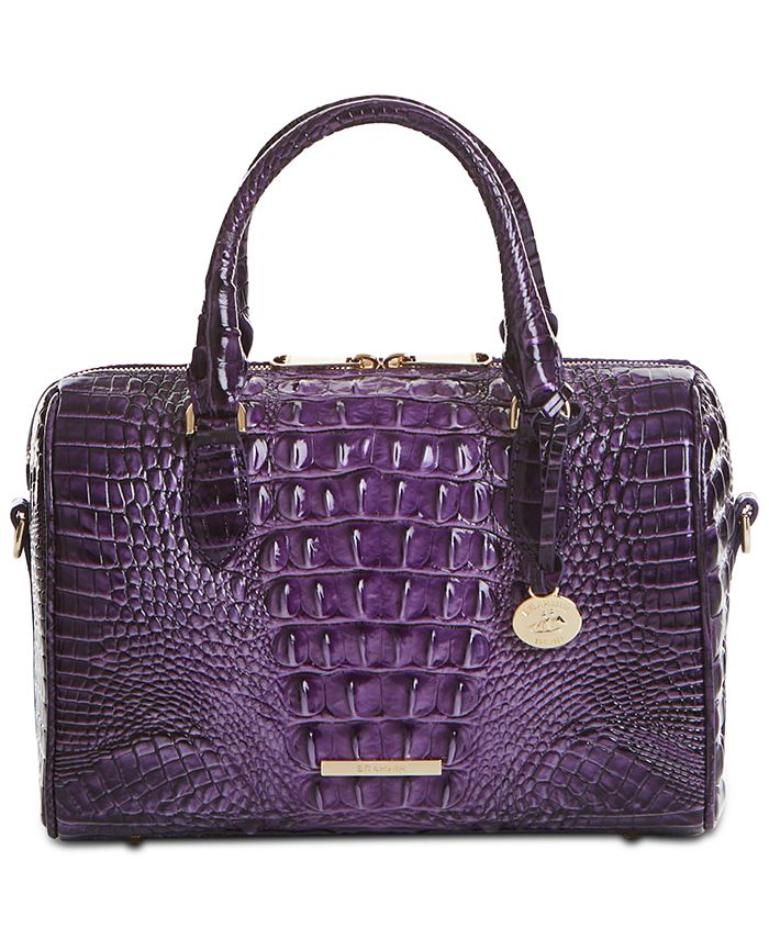 Brahmin Stacy Ombre Melbourne Embossed Leather Satchel - Macy's