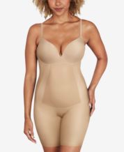 SPANX Plus Size Power Conceal-Her Open-Bust Mid-Thigh Bodysuit 10133P -  Macy's