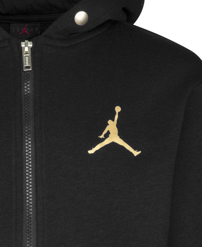 Jordan Big Boys Holiday Shine Air Hoodie Macy's