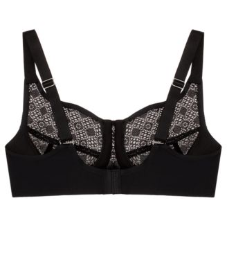 Plus Size Full Figure Wonderwire Lace Comfort Bra 9855