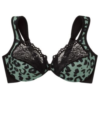 Women's Full Figure Plus Size Wonderwire Front Close Bra 1245