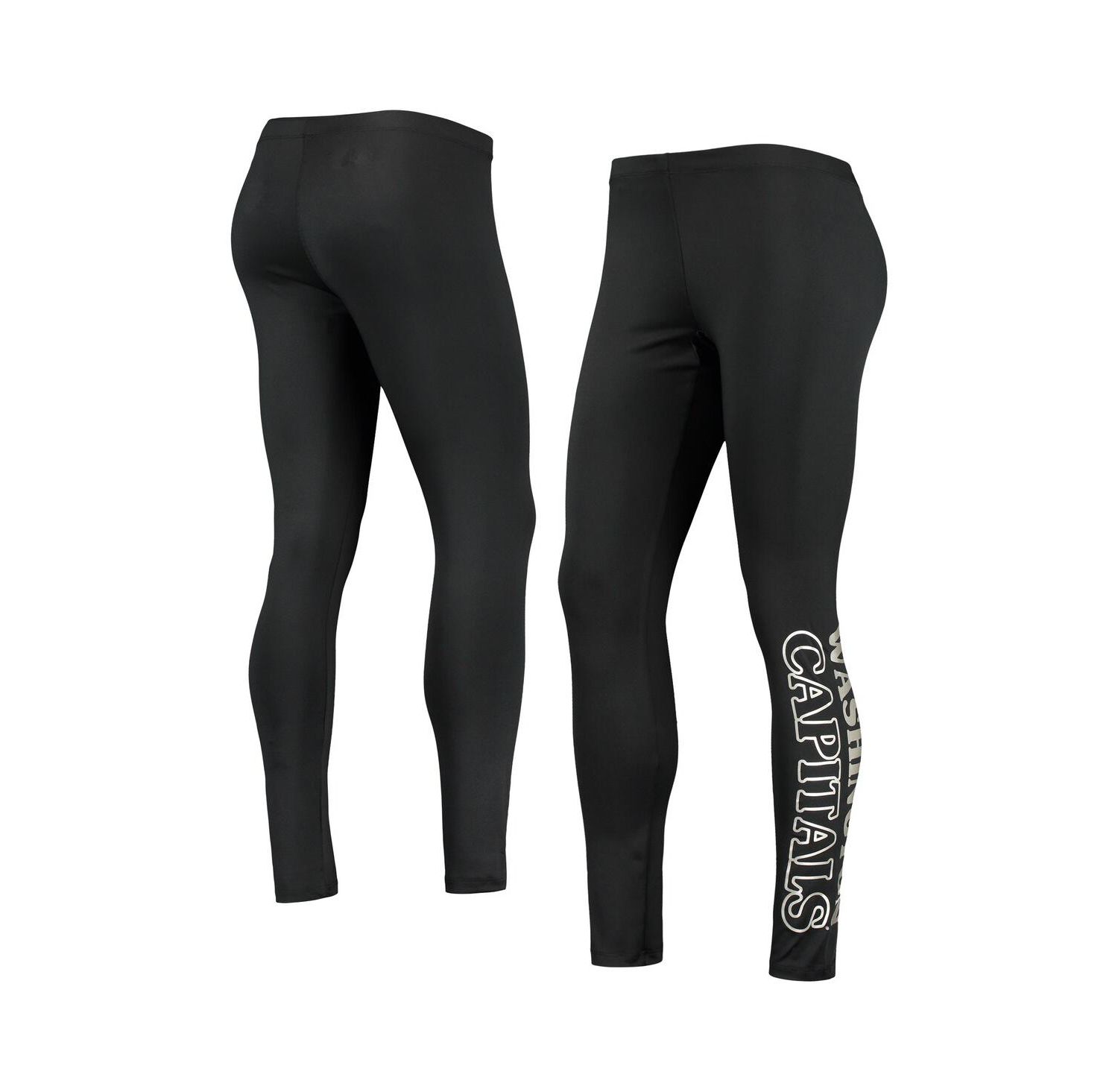 Women's Black Washington Capitals Stadium Leggings