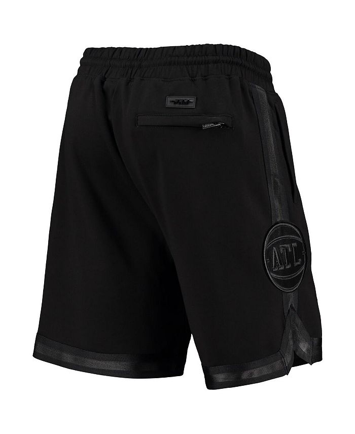 Pro Standard Men's Atlanta Hawks Triple Black Gloss Shorts Macy's