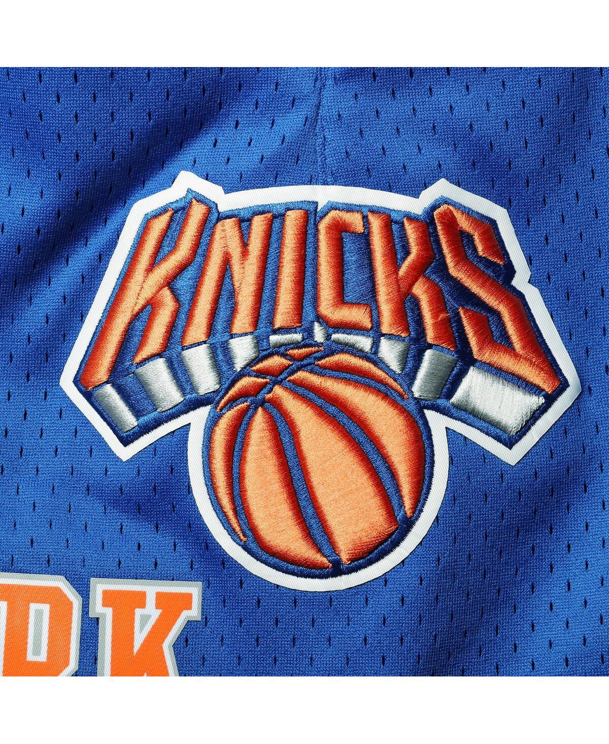 Men's Pro StandardNew York Knicks Mesh Capsule Shorts - Royal