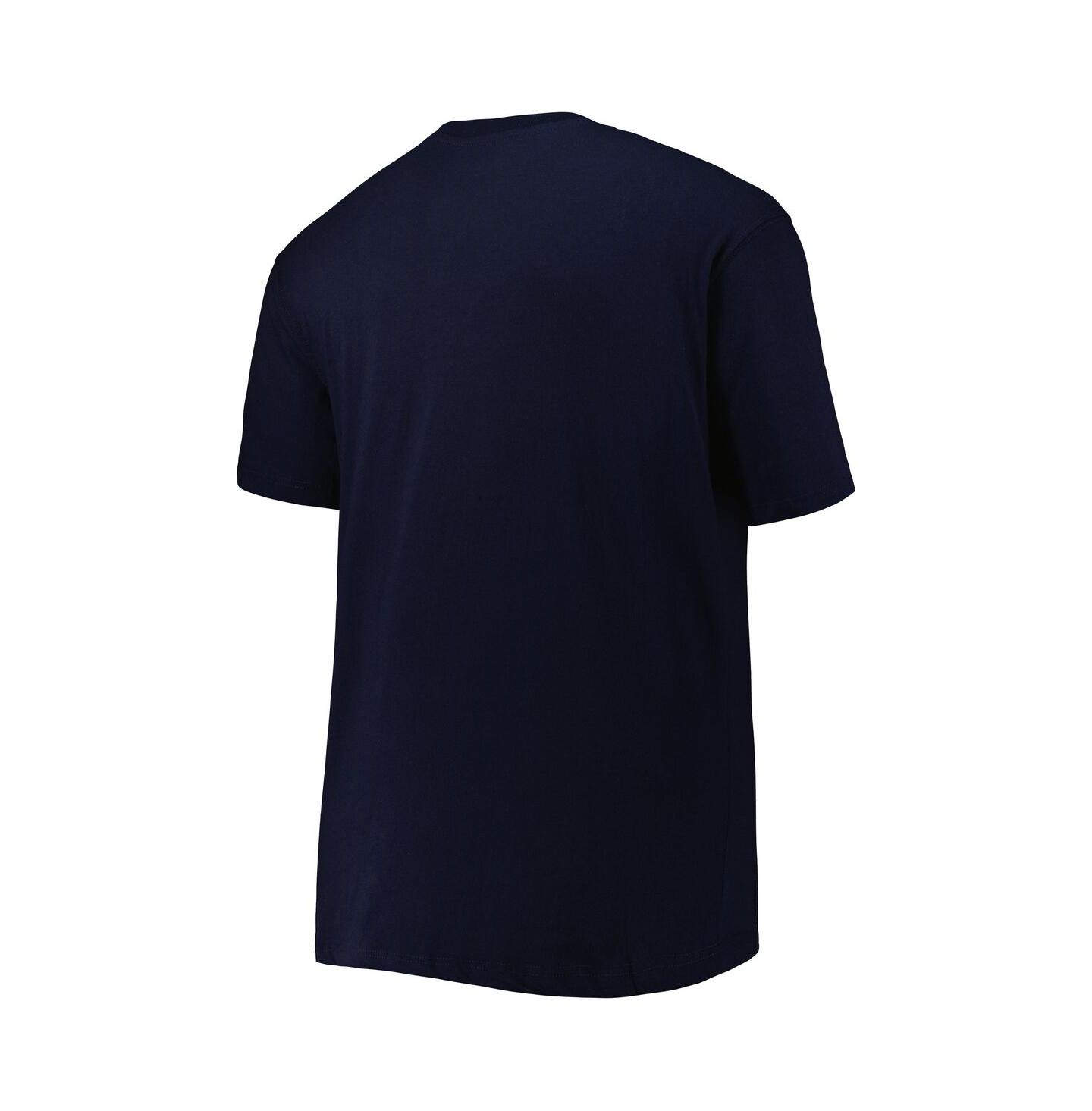 Мужская футболка Profile Navy Memphis Grizzlies Big and Tall Heart and Soul — фото 4