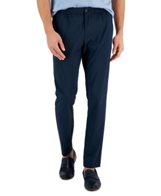 Perry Ellis Portfolio - Men's Slim-Fit Drawstring Dress Pants
