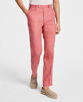 Polo Ralph Lauren Men's Linen Blend Classic-Fit Pants-AN-33WX32L