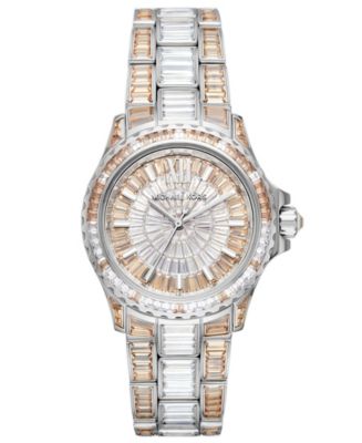 Michael Kors Women s Everest Three Hand Multi Tone Stainless Steel