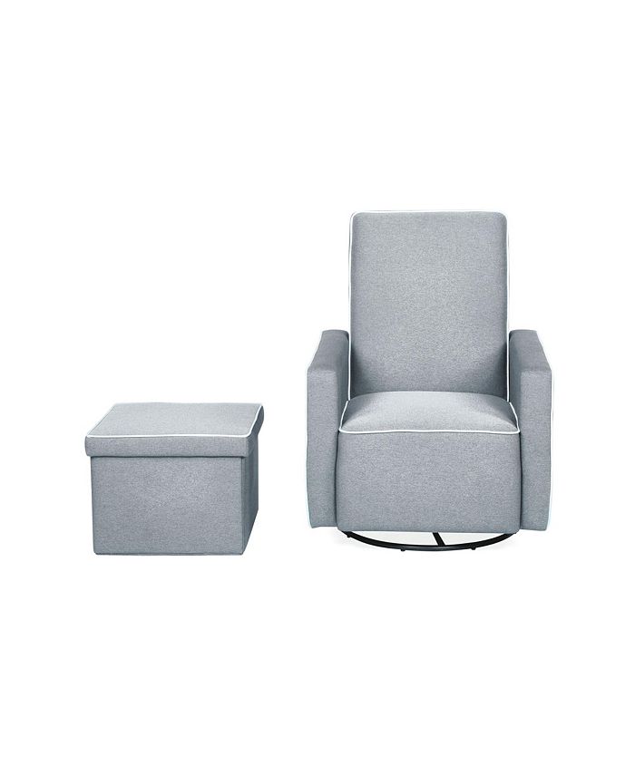 Lifestyle Solutions Relax A Lounger Kylie Push Back Swivel Recliner