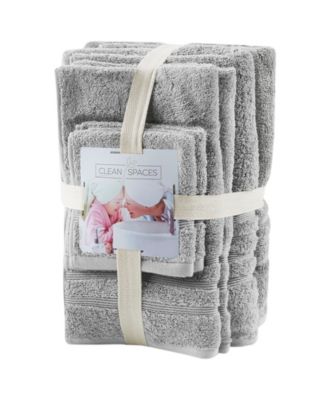 Nurture Microbial Resistant 6-Pc. Bath Towel Set, 30" x  54"