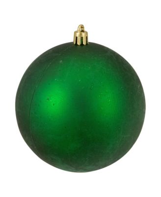 12 Count Shatterproof 4- Finish Christmas Ball Ornaments 100mm Set, 4"