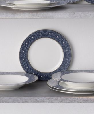 Infinity Blue 4 Piece Salad Plate Set, Service for 4