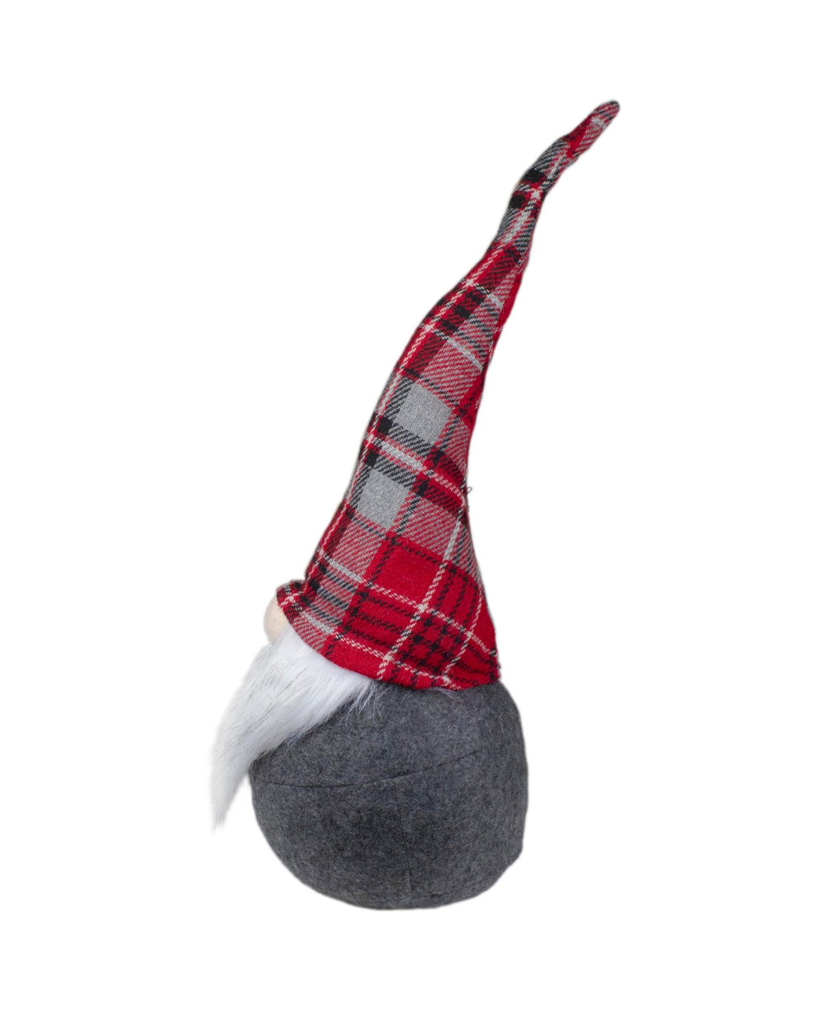 Northlight Plaid Chubby Gnome Christmas Decoration,