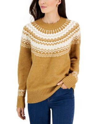 Style & Co Petite Fair Isle Sweater, Created for Macy's - Macy's
