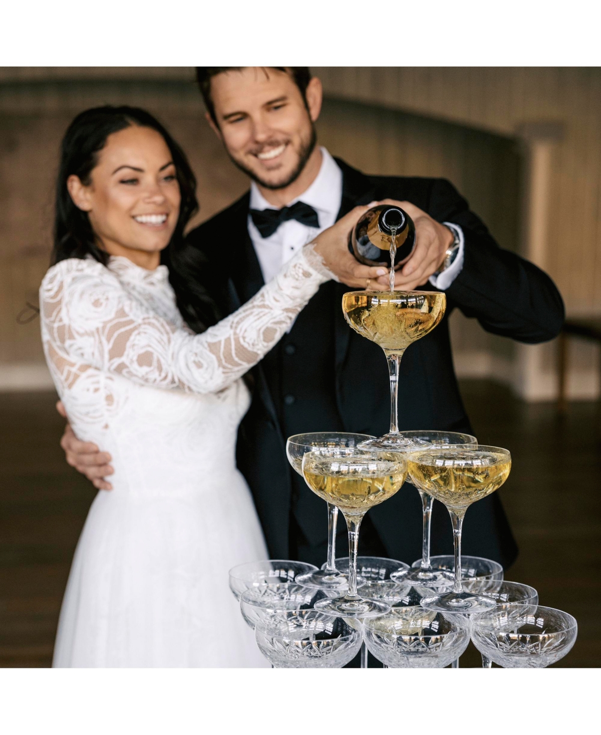 Waterford Lismore Essence Champagne Saucer 9.5oz, Set Of 2 In Clear