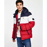 Deals on Tommy Hilfiger Mens Quilted Puffer Jacket