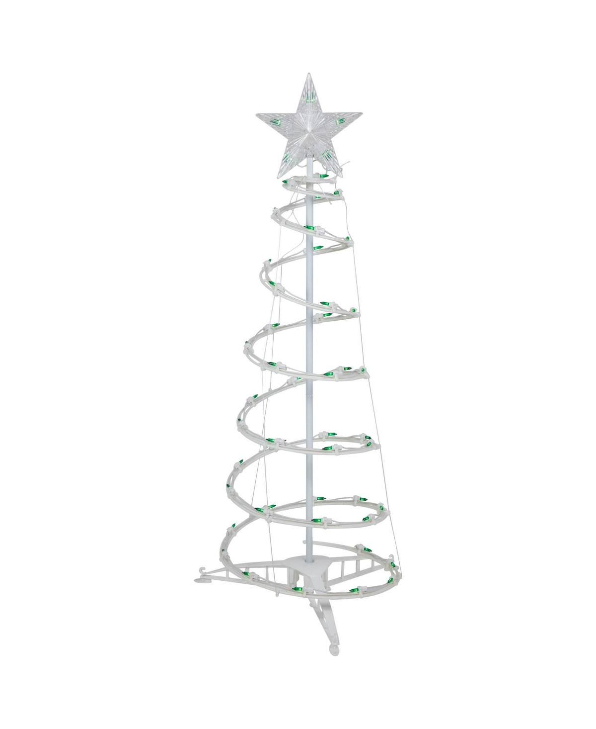 Northlight and Lighted Spiral Christmas Trees, Set of 3