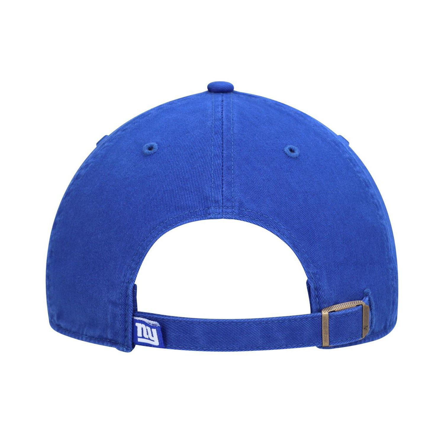 Men's '47 Royal New York Giants Clean Up Script Adjustable Hat