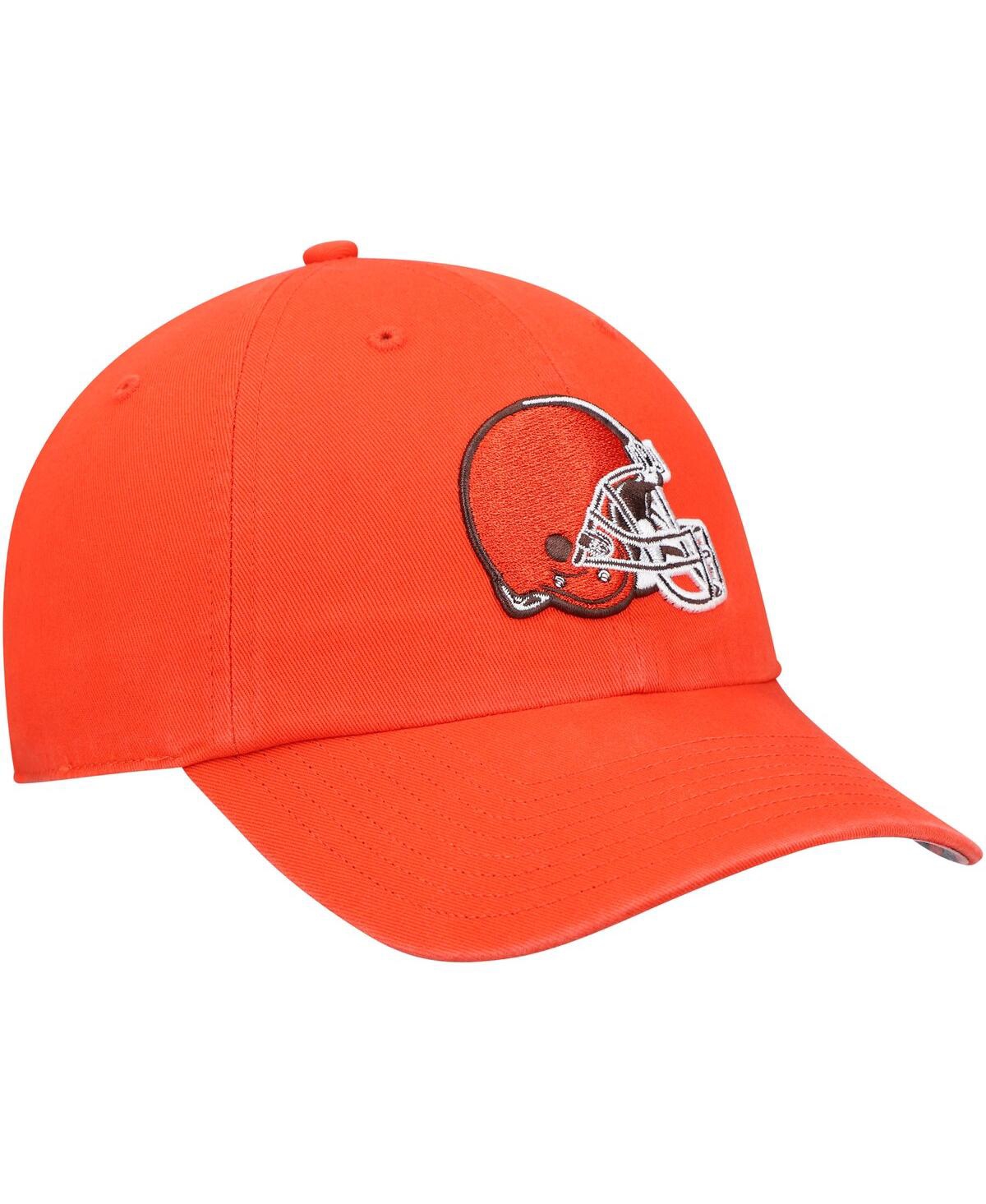 Men's x ZubazCleveland Browns Undervisor Clean Up Adjustable Hat - Orange
