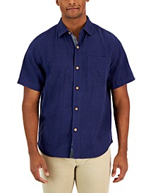 Men's Home Is Where The Hut Is Silk Shirt 