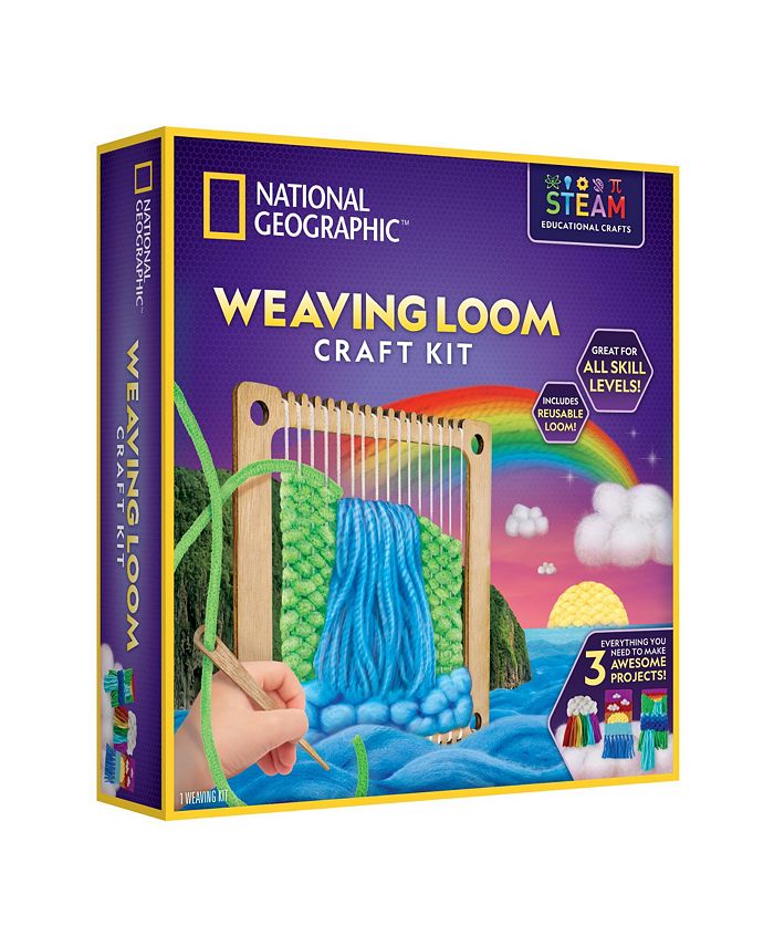 National Geographic Weaving Loom Craft Kit - Macy's