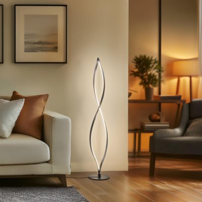 Twist 43" Dimmable LED Floor Lamp