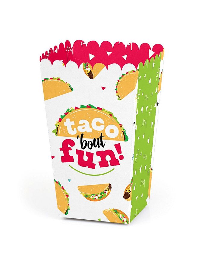 Big Dot of Happiness - Taco 'Bout Fun - Mexican Fiesta Water Bottle Sticker Labels - Set of 20