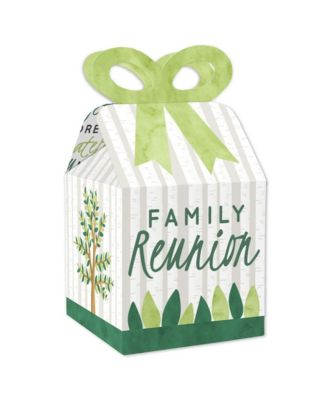 Big Dot Of Happiness Family Tree Reunion Centerpieces - 10 Count Fold & Flare Table Decorations For Family Gatherings