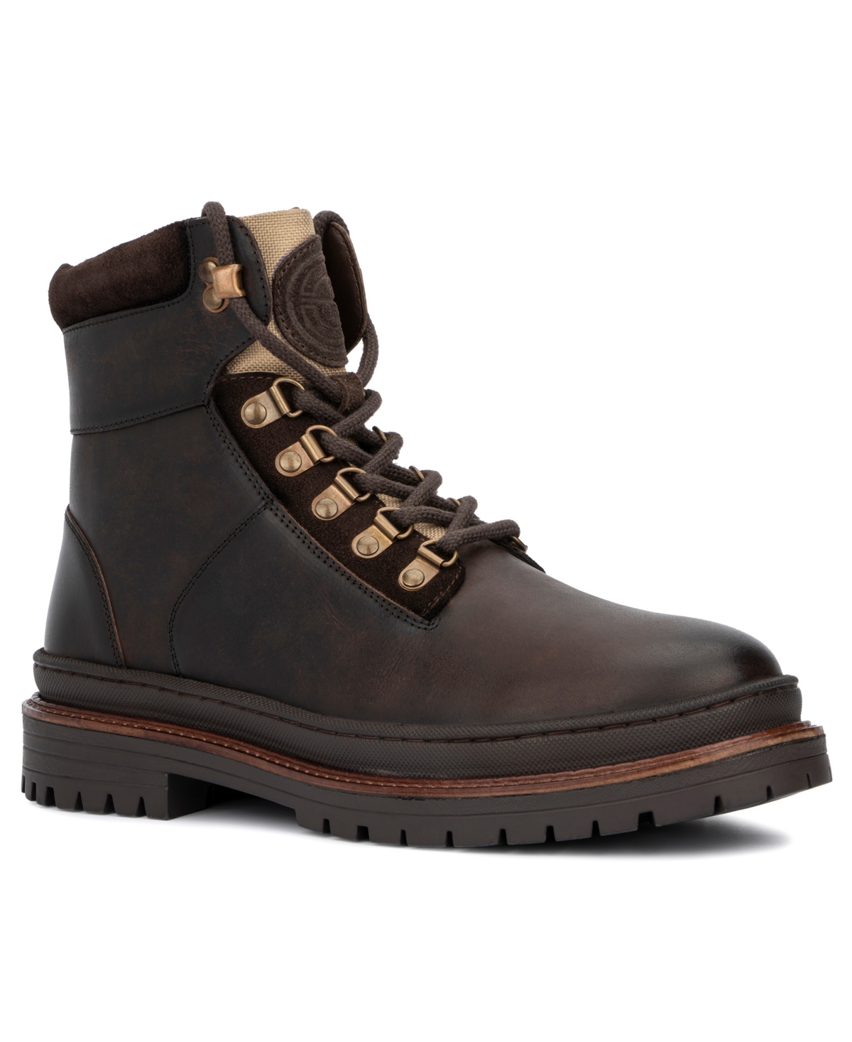 Men's Rafael Leather Boots - Brown