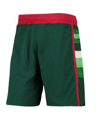 Men's Green Milwaukee Bucks 1983-84 Hardwood Classics Authentic Shorts