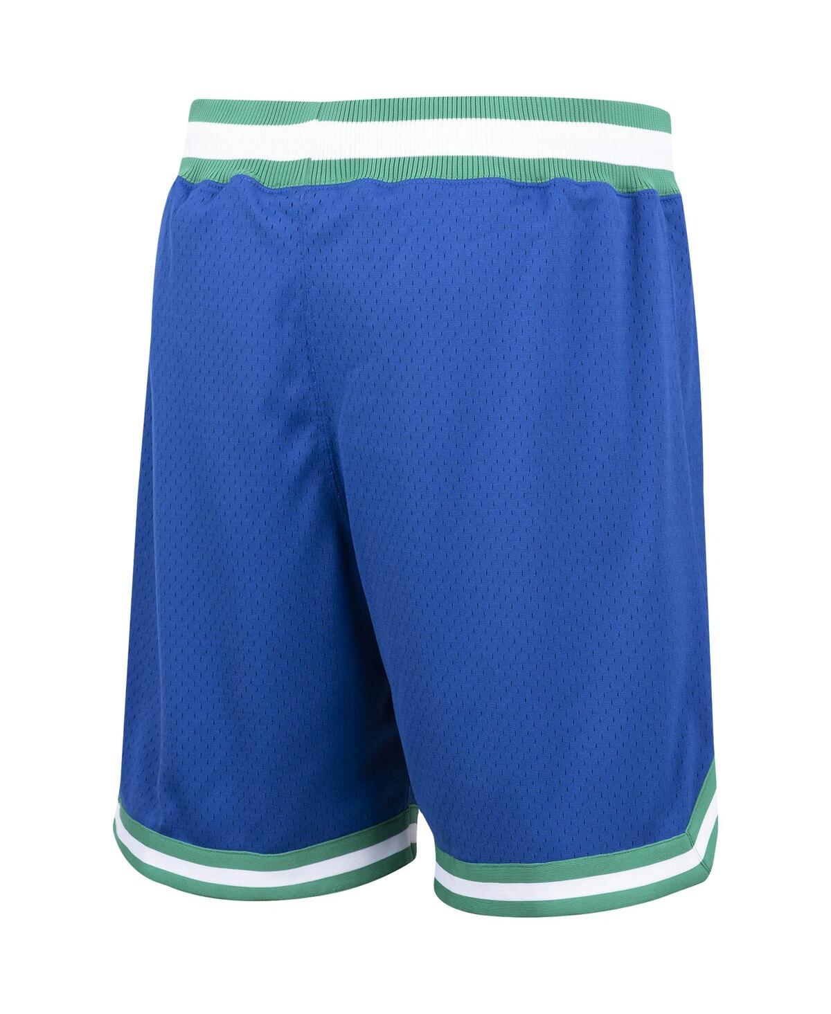 Mitchell & Ness Men's  Blue Dallas Mavericks 1998/99 Hardwood Classics Authentic Shorts In Blue