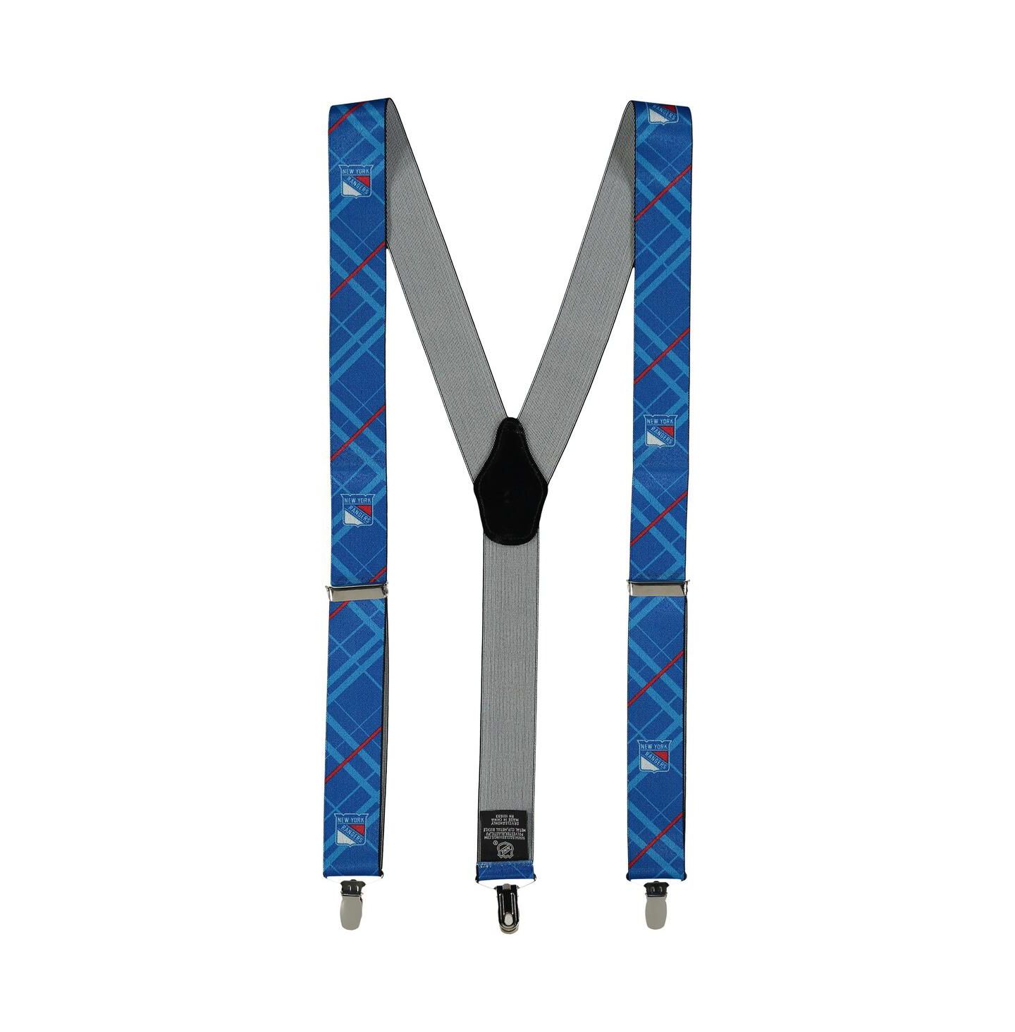 Мужские подтяжки Eagles Wings Blue New York Rangers Suspenders — фото 1
