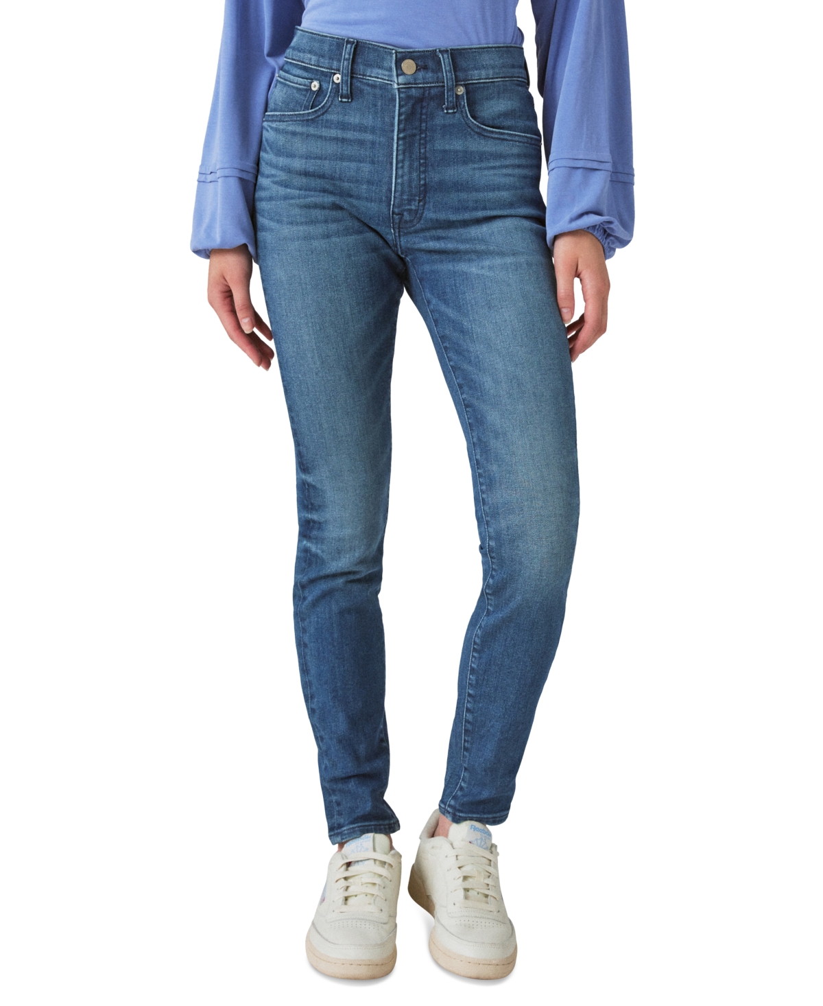 Shop Lucky Brand Women's Bridgette High-rise Skinny Jeans In Gemini