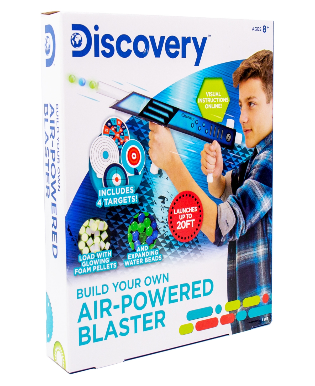 Discovery Kids' Build Your Own Airpowered Blaster Playset In Multi