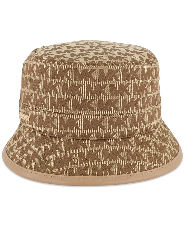 Michael Kors Jacquard Logo Bucket Hat & Reviews - Macy's