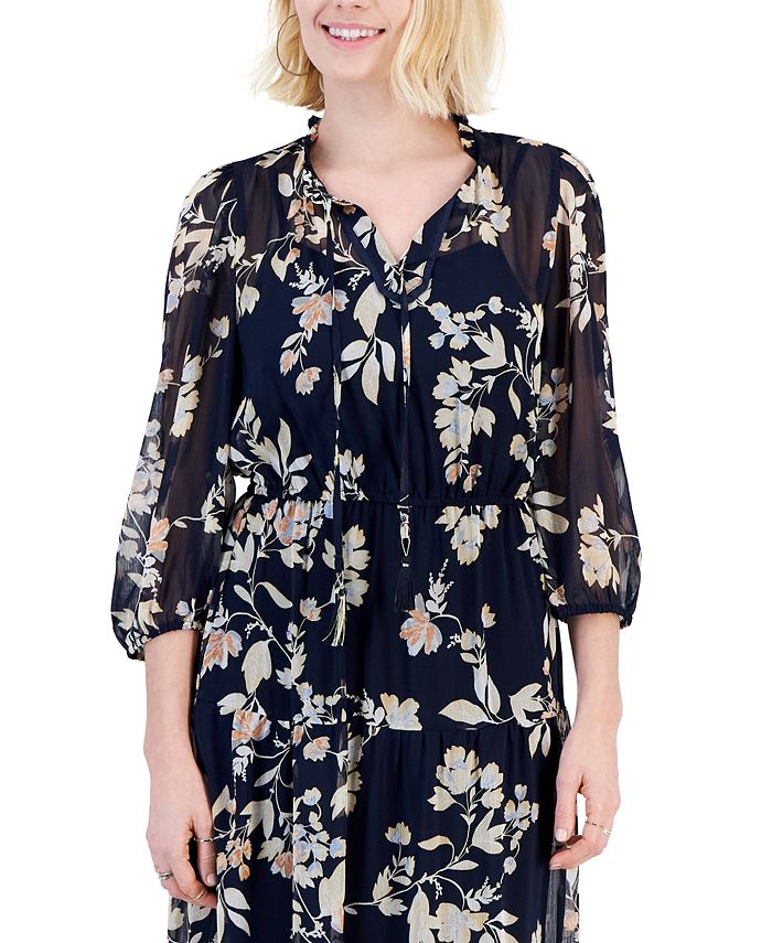 Tinsel Petite Tiered Maxi Dress Macy's