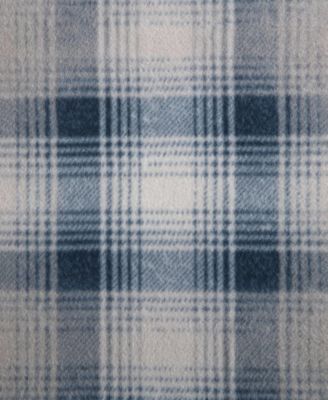 CLOSEOUT! Nordic Plaid Ultra Soft Plush Fleece Reversible Oversized Throw, 70" x 50"