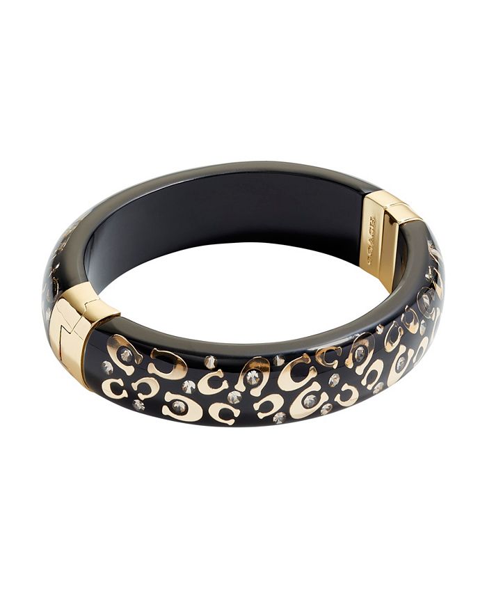 COACH Women's Signature Resin Bangle Bracelet & Reviews - Bracelets -  Jewelry & Watches - Macy's