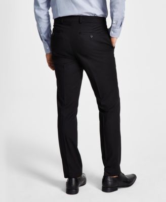 Men's Techni-Cole Suit Separate Slim-Fit Pants