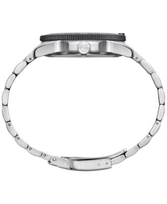 Men's Swiss Pacific Diver Stainless Steel Bracelet Watch 44mm