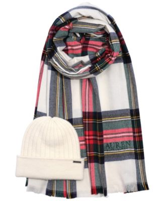 ralph lauren scarf and hat