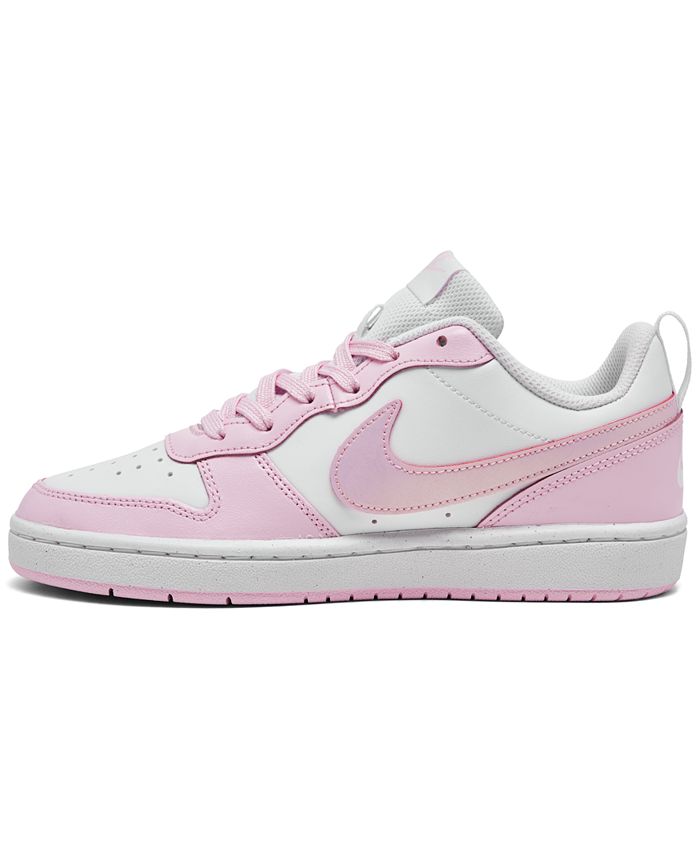 Nike Big Girls Court Borough Low 2 SE Casual Sneakers from Finish Line ...