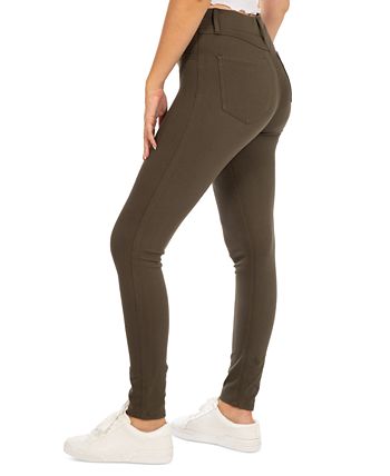 Khaki hot sale jeggings juniors