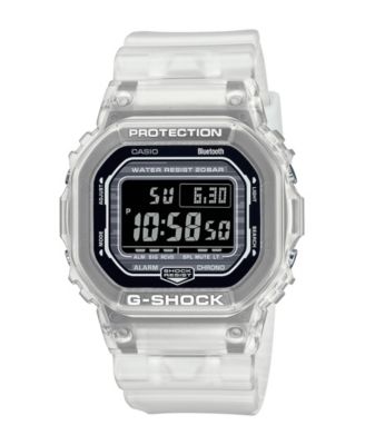 G Shock Men s Digital Quartz Clear Skeleton Resin Bluetooth Watch 42.8mm DWB5600G 7 Macy s