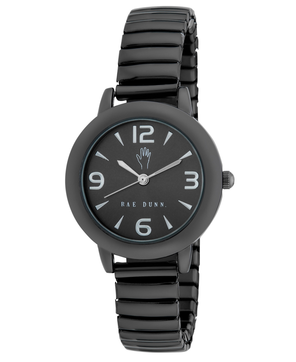 Women's Quartz Black Alloy Bracelet Watch 30mm - Black