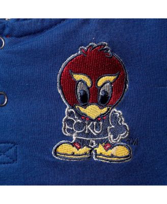 Toddler Boys Royal and Heathered Gray Kansas Jayhawks Poppies Hoodie and Sweatpants Set