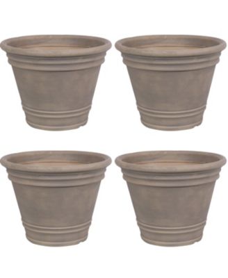 Indoor/Outdoor Patio, Garden, or Porch Weather-Resistant Franklin Flower Pot Planter - 20"