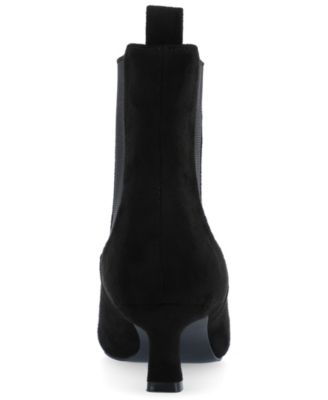 Women's Tenlee Pointed Toe Kitten Heel Dress Booties